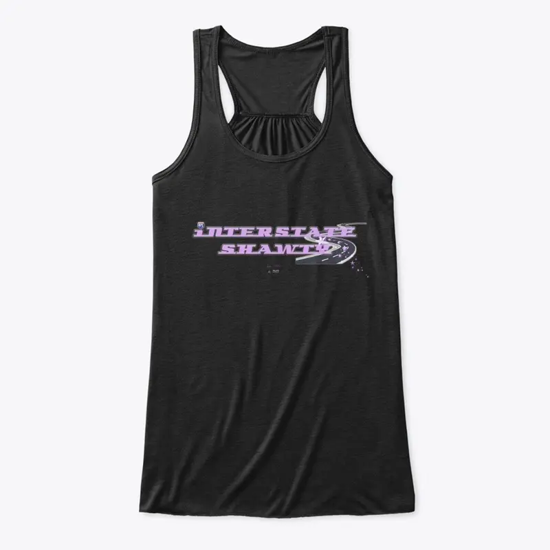 Interstate Shawty Tank Top Lvdr on Black